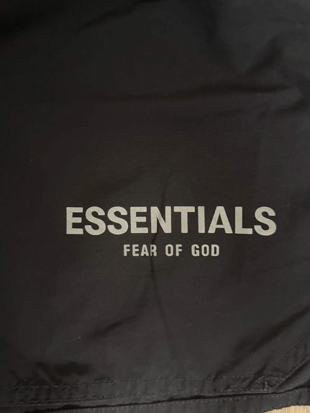 Fear of God Essentials Black Volley Shorts Size S